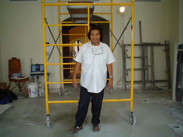 Jumaqui Mural Art Portrait